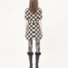 Robe Damier Tweed