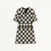 Robe Damier Tweed