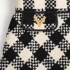 Robe Damier Tweed