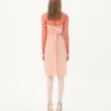 Robe en crêpon chiffon