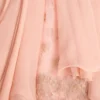 Robe en crêpon chiffon