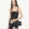 Robe longue en crêpe de Chine jacquard Apres L’Hiver Lilium Robe longue en crêpe de Chine jacquard Apres L’Hiver Lilium