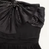 ROBE LONGUE EN GEORGETTE LÉGÈRE BRODÉE ROBE LONGUE EN GEORGETTE LÉGÈRE BRODÉE