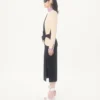 Robe midi en crêpe de laine Robe midi en crêpe de laine