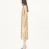 Robe midi Illusione en tulle brodé
