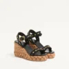 ROCKSTUD WEDGE EN CUIR DE VEAU 100 MM ROCKSTUD WEDGE EN CUIR DE VEAU 100 MM