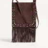 Sac à bandoulière brodé à franges Valentino Garavani Nellcôte Sac à bandoulière brodé à franges Valentino Garavani Nellcôte