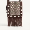 Sac à bandoulière brodé à franges Valentino Garavani Nellcôte Sac à bandoulière brodé à franges Valentino Garavani Nellcôte