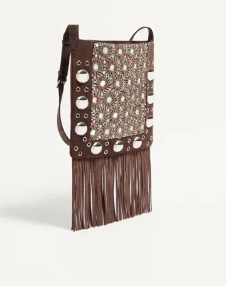 Sac à bandoulière brodé Nellcôte de Valentino Garavani