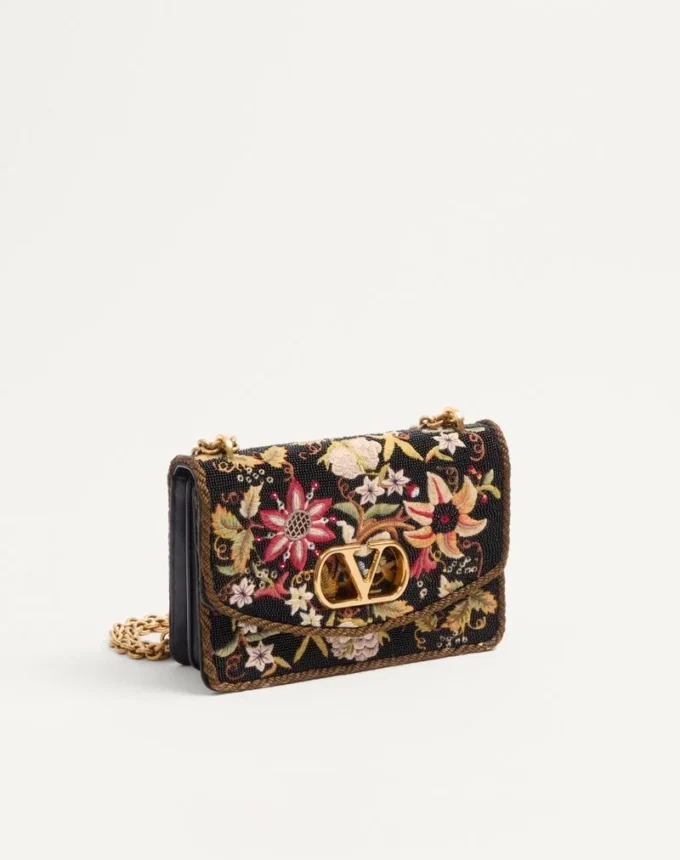 Sac à bandoulière brodé Valentino Garavani Vain Sac à bandoulière brodé Valentino Garavani Vain