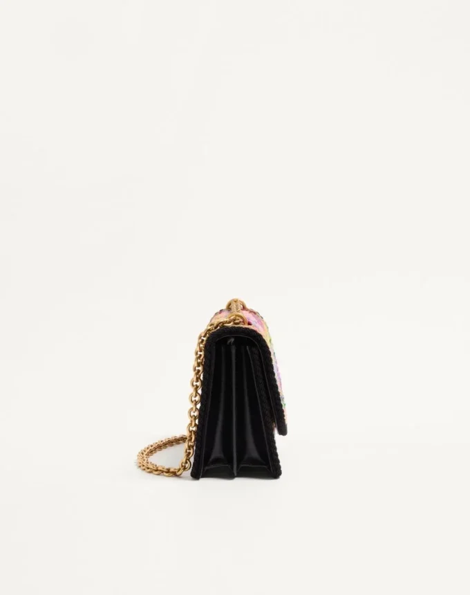 Sac à bandoulière brodé Valentino Garavani Vain Sac à bandoulière brodé Valentino Garavani Vain