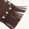 Sac à bandoulière en daim à franges Nellcôte de Valentino Garavani Sac à bandoulière en daim à franges Nellcôte de Valentino Garavani
