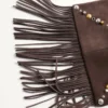 Sac à bandoulière en daim à franges Nellcôte de Valentino Garavani Sac à bandoulière en daim à franges Nellcôte de Valentino Garavani