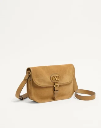 Sac à bandoulière en daim Valentino Garavani Antibes