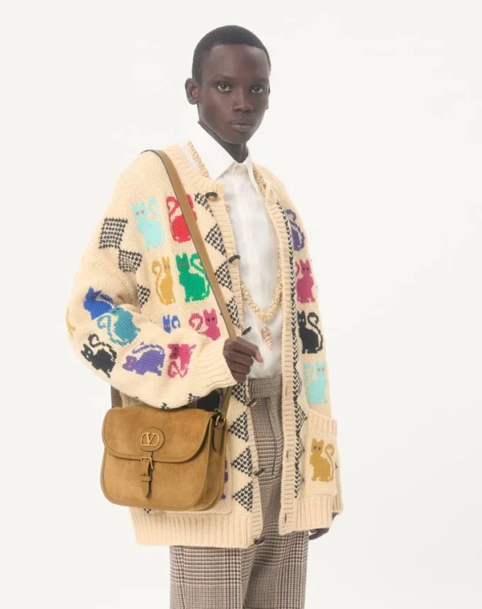 Sac à bandoulière en daim Valentino Garavani Antibes Sac à bandoulière en daim Valentino Garavani Antibes