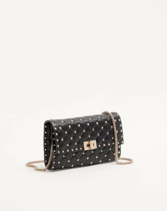 Sac à bandoulière Rockstud Spike en cuir nappa Sac à bandoulière Rockstud Spike en cuir nappa