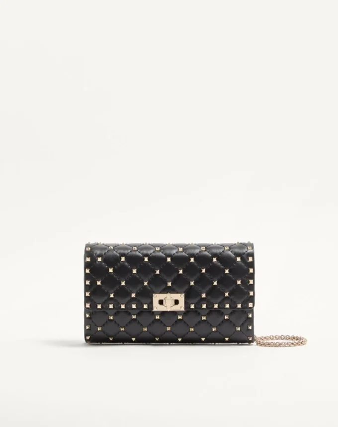 Sac à bandoulière Rockstud Spike en cuir nappa Sac à bandoulière Rockstud Spike en cuir nappa