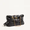 Sac à bandoulière Valentino Garavani Panthea en cuir nappa avec motif chevron Sac à bandoulière Valentino Garavani Panthea en cuir nappa avec motif chevron