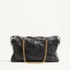 Sac à bandoulière Valentino Garavani Panthea en cuir nappa avec motif chevron Sac à bandoulière Valentino Garavani Panthea en cuir nappa avec motif chevron