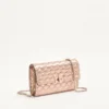 Sac à bandoulière Valentino Garavani Rockstud Spike en cuir nappa laminé Sac à bandoulière Valentino Garavani Rockstud Spike en cuir nappa laminé