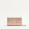 Sac à bandoulière Valentino Garavani Rockstud Spike en cuir nappa laminé Sac à bandoulière Valentino Garavani Rockstud Spike en cuir nappa laminé