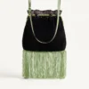 Sac brodé à franges Valentino Garavani Nellcôte Alice Sac brodé à franges Valentino Garavani Nellcôte Alice