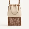 Sac brodé à franges Valentino Garavani Nellcôte Alice Sac brodé à franges Valentino Garavani Nellcôte Alice