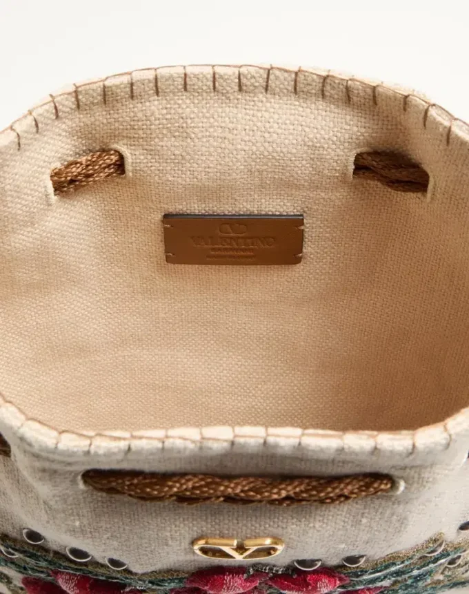 Sac brodé à franges Valentino Garavani Nellcôte Alice Sac brodé à franges Valentino Garavani Nellcôte Alice