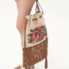 Sac brodé à franges Valentino Garavani Nellcôte Alice Sac brodé à franges Valentino Garavani Nellcôte Alice