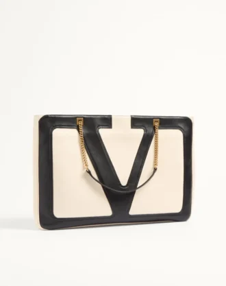 Sac cabas en cuir nappa Valentino Garavani Viva Superstar
