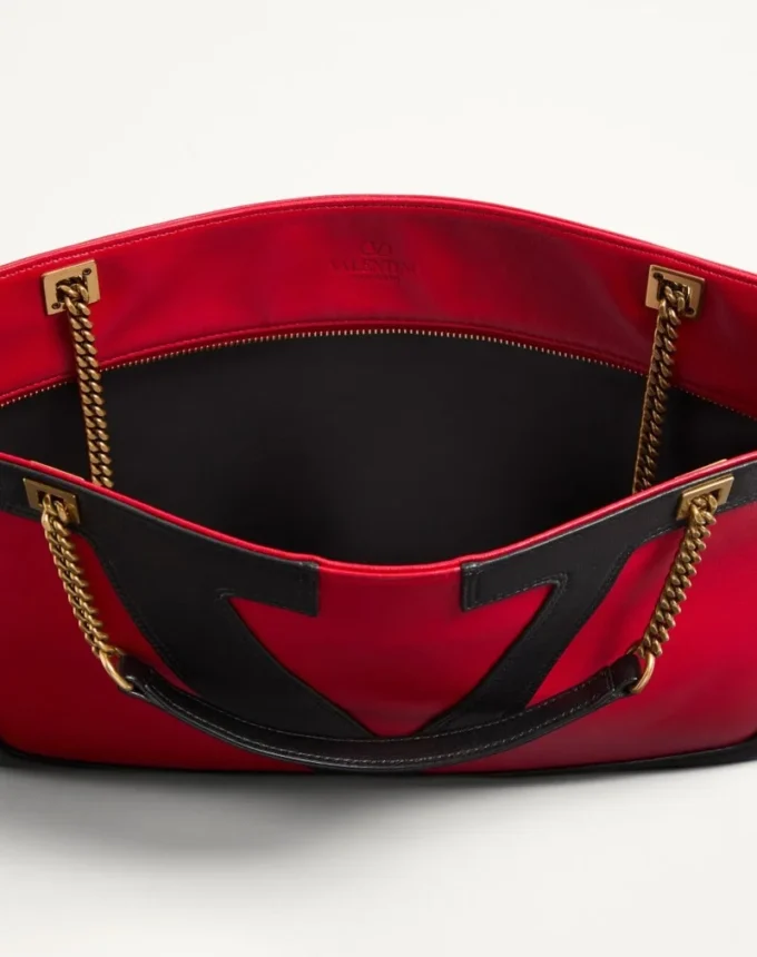 Sac cabas moyen en cuir nappa Valentino Garavani Viva Superstar Sac cabas moyen en cuir nappa Valentino Garavani Viva Superstar