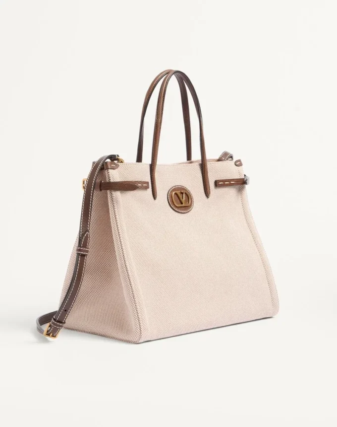Sac cabas moyen en toile Valentino Garavani Antibes Sac cabas moyen en toile Valentino Garavani Antibes