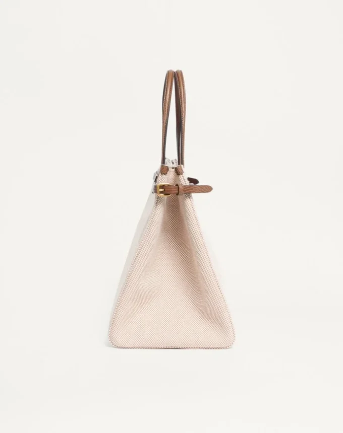 Sac cabas moyen en toile Valentino Garavani Antibes Sac cabas moyen en toile Valentino Garavani Antibes