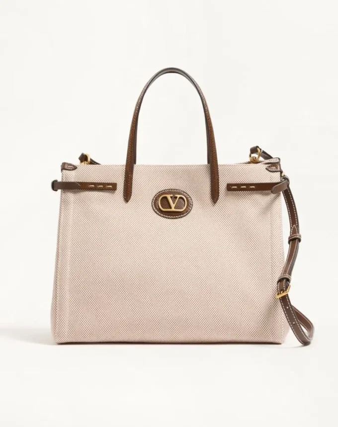 Sac cabas moyen en toile Valentino Garavani Antibes Sac cabas moyen en toile Valentino Garavani Antibes