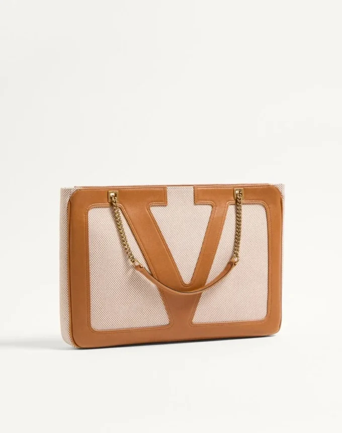 Sac cabas moyen en toile Valentino Garavani Viva Superstar Sac cabas moyen en toile Valentino Garavani Viva Superstar
