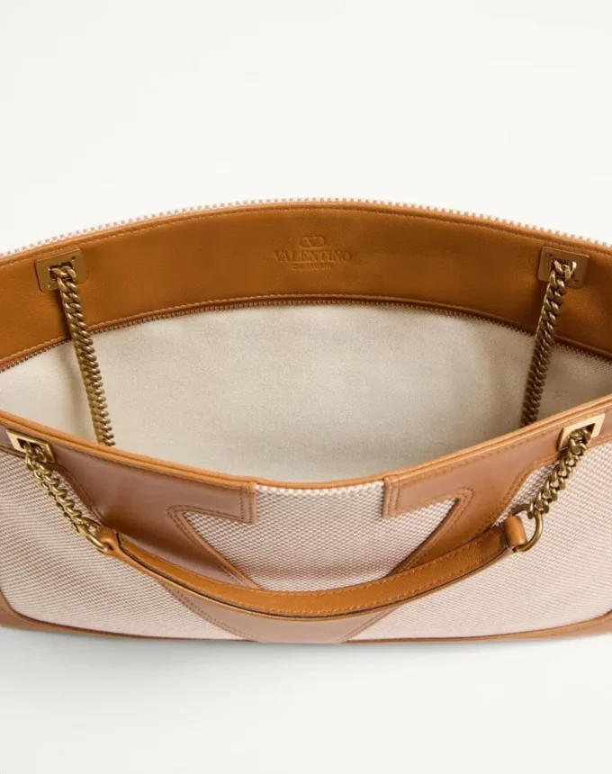 Sac cabas moyen en toile Valentino Garavani Viva Superstar Sac cabas moyen en toile Valentino Garavani Viva Superstar