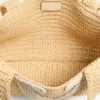 Sac cabas moyen Valentino Garavani Viva Superstar en raphia
