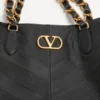 Sac cabas Valentino Garavani Laseine en cuir nappa à motif chevron