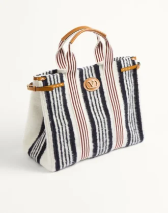 Sac à main en laine Valentino Garavani Antibes