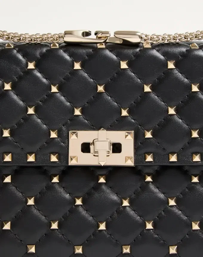 Sac moyen Nappa Rockstud Spike