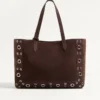 Sac shopping moyen brodé Valentino Garavani Nellcôte Sac shopping moyen brodé Valentino Garavani Nellcôte