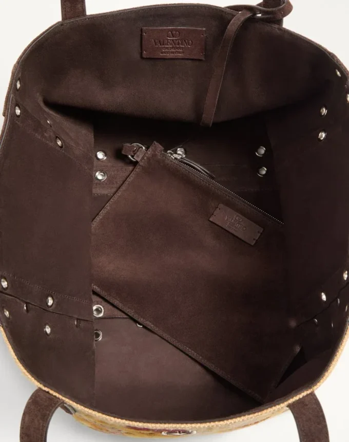 Sac shopping moyen brodé Valentino Garavani Nellcôte Sac shopping moyen brodé Valentino Garavani Nellcôte