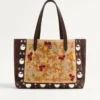 Sac shopping moyen brodé Valentino Garavani Nellcôte Sac shopping moyen brodé Valentino Garavani Nellcôte
