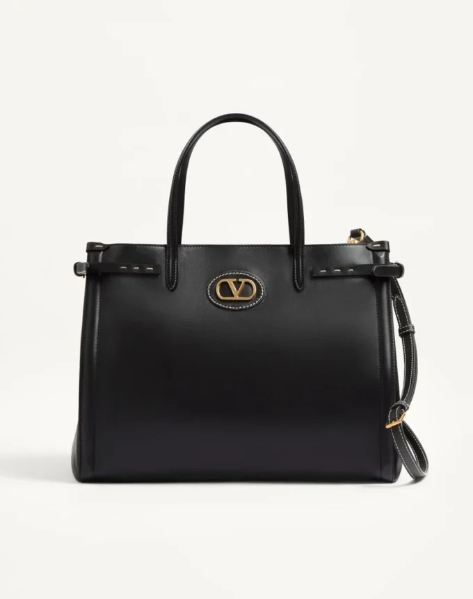 Sac shopping moyen en cuir Antibes de Valentino Garavani Sac shopping moyen en cuir Antibes de Valentino Garavani
