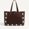 Sac shopping moyen Nellcôte en daim Valentino Garavani Sac shopping moyen Nellcôte en daim Valentino Garavani