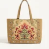Sac shopping moyen Nellcôte en tissu jacquard Valentino Garavani Sac shopping moyen Nellcôte en tissu jacquard Valentino Garavani