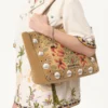 Sac shopping moyen Nellcôte en tissu jacquard Valentino Garavani Sac shopping moyen Nellcôte en tissu jacquard Valentino Garavani