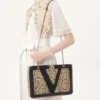 Sac shopping moyen Valentino Garavani Viva Superstar en python Sac shopping moyen Valentino Garavani Viva Superstar en python