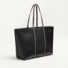 Sac shopping Valentino Garavani Rockstud en cuir de veau grainé Sac shopping Valentino Garavani Rockstud en cuir de veau grainé