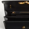 Sac Valentino Garavani Vain avec poignée en cuir de veau brillant Sac Valentino Garavani Vain avec poignée en cuir de veau brillant